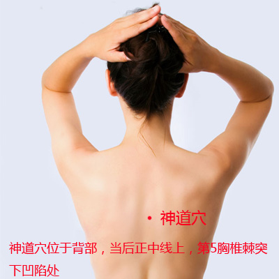 神道穴位位置图 神道穴位位置图