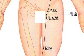 足五里穴的准确位置图