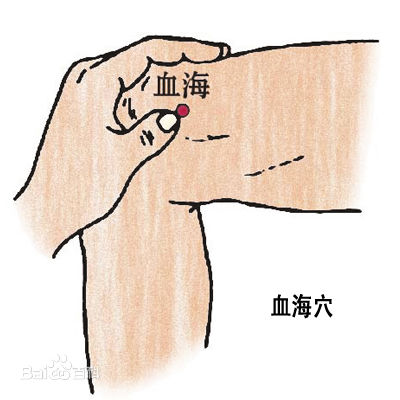 血海穴的位置图