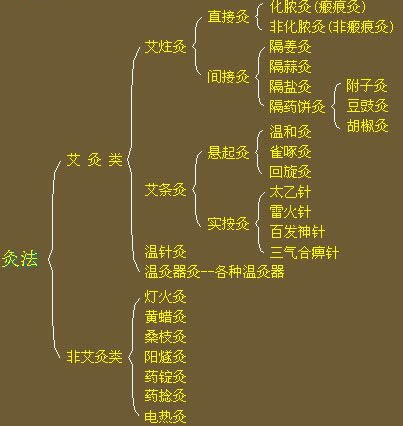 常见炙法的分类