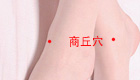 商丘穴位位置图和按摩作用（图文）