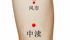 按摩中渎穴缓解治疗胆结石、胆囊炎