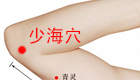 按摩少海穴位缓解治疗健忘、手颤等