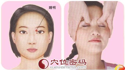 睛明穴的准确位置图