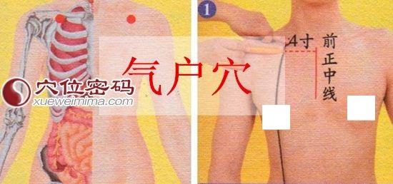 气户穴的准确位置图